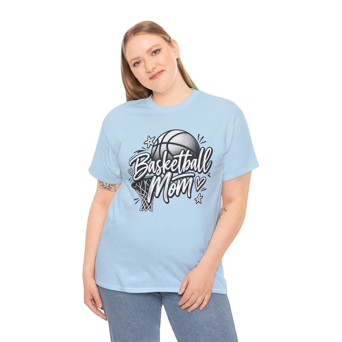 Basketball Mom T-Shirt — Graphic Sports Mom Tee