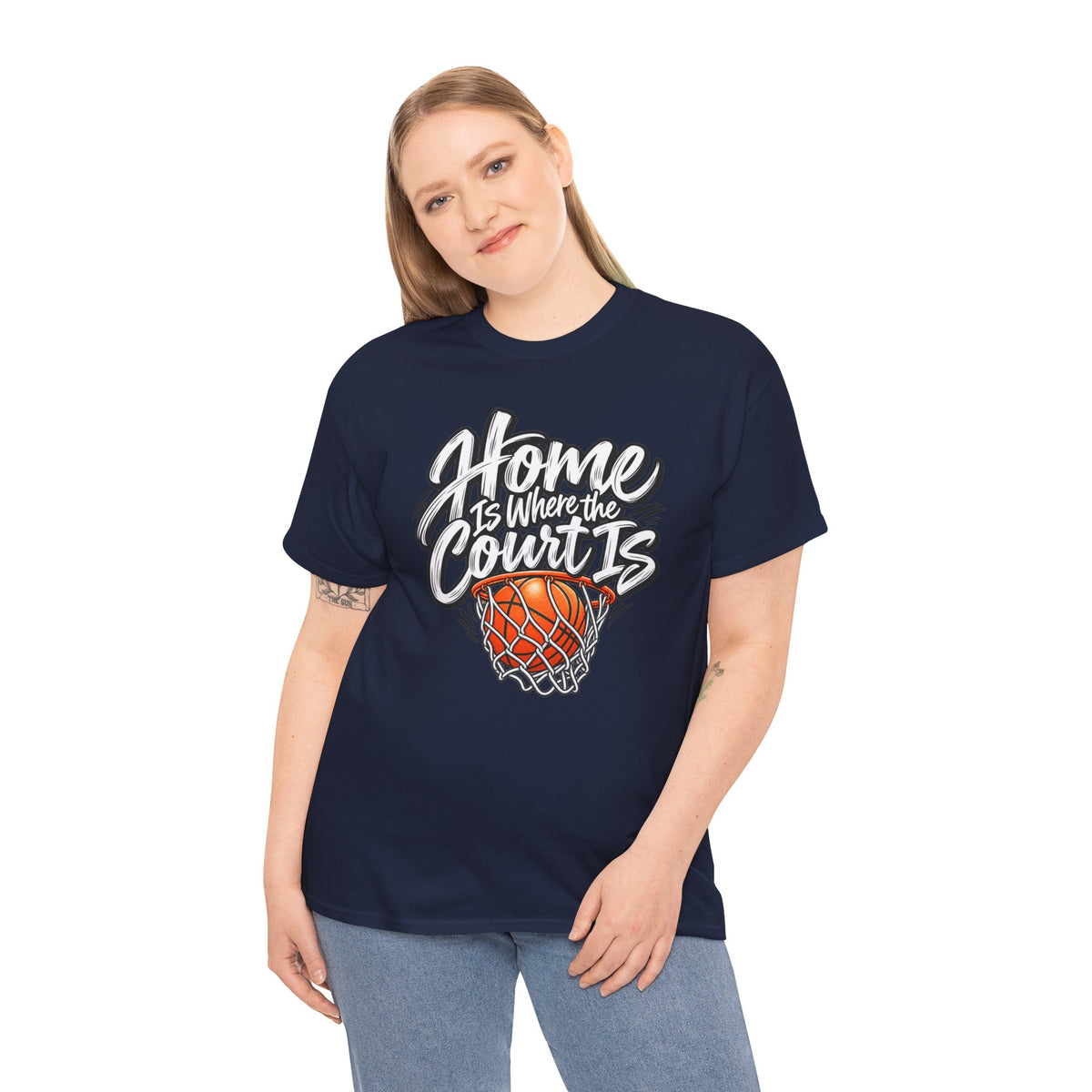 “Home Is Where the Court Is” Graphic Tee