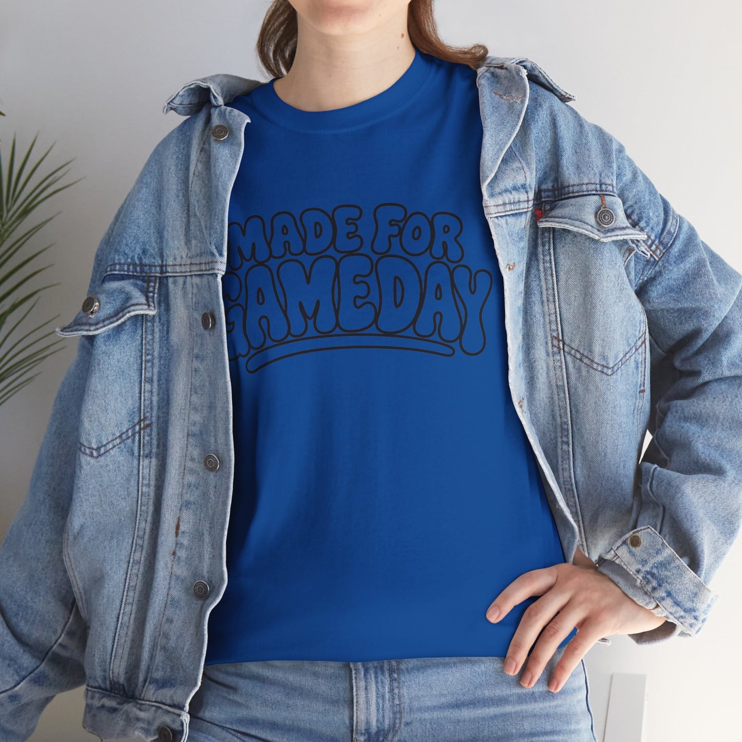 Made for Gameday Tee — Retro Sports Fan Graphic T‑Shirt