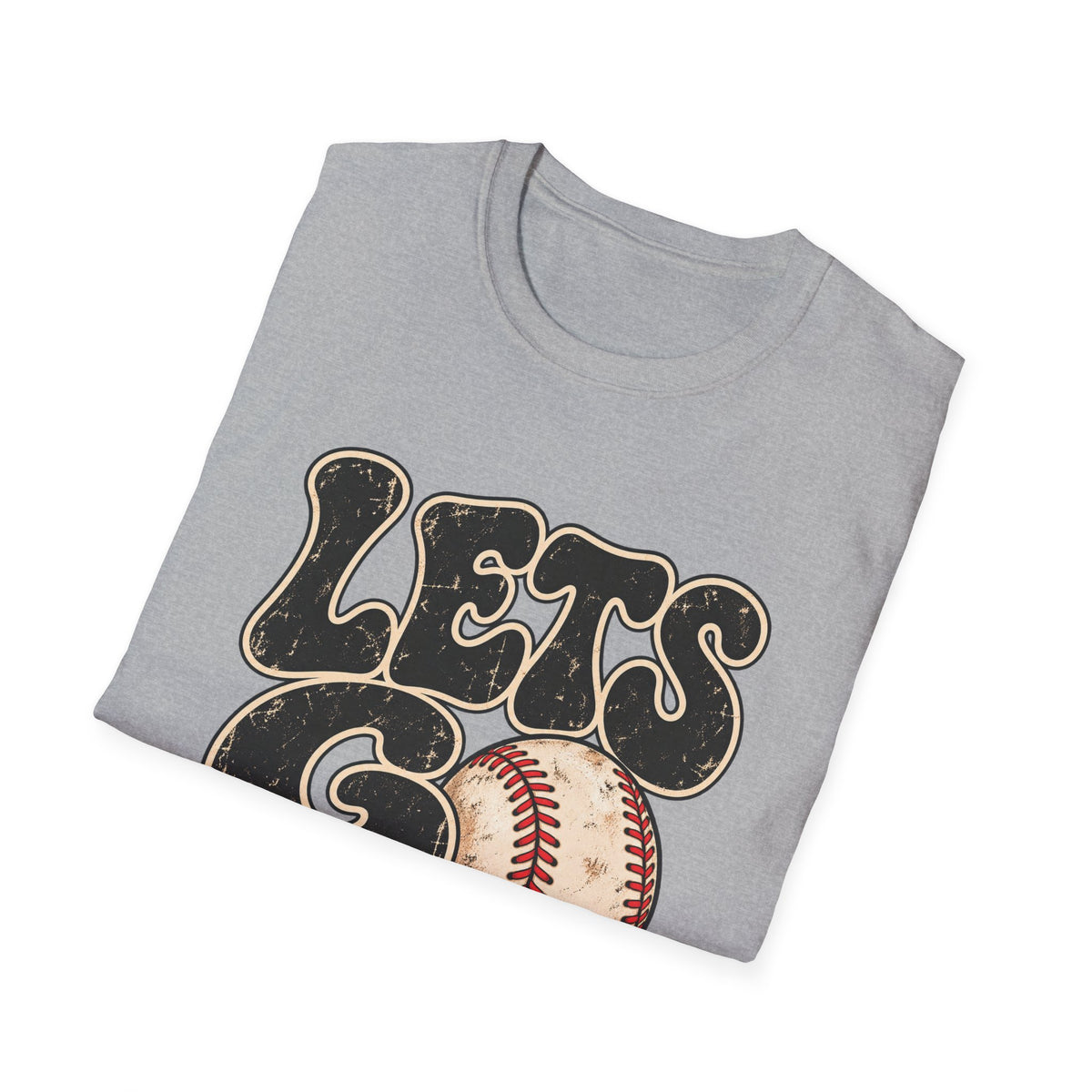 Lets Go Baseball Graphic T‑Shirt