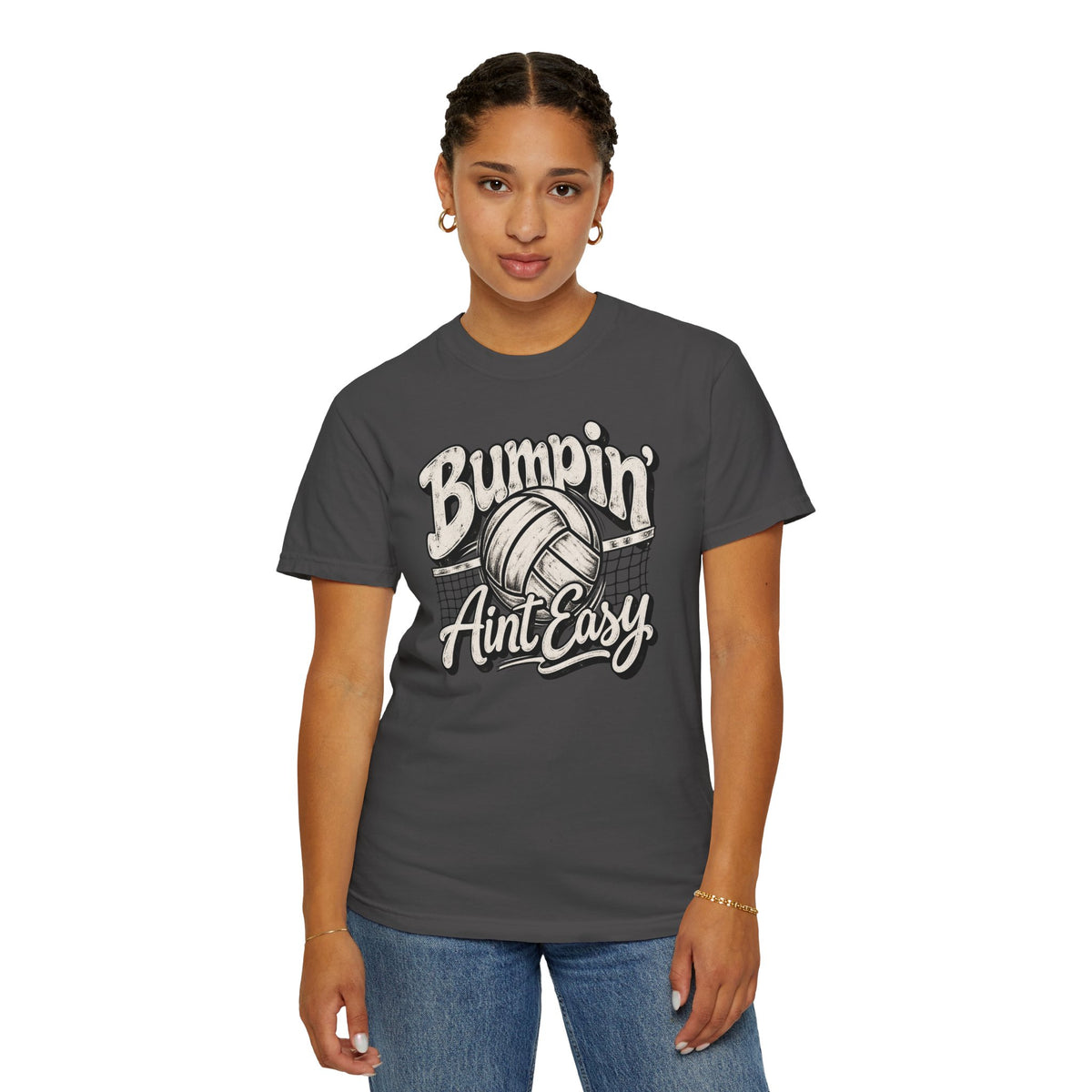 Bumpin' Ain't Easy Volleyball Tee