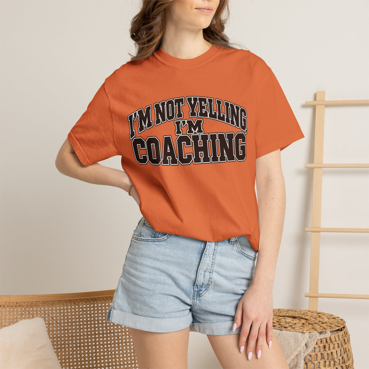 I'm Not Yelling I'm Coaching T-Shirt