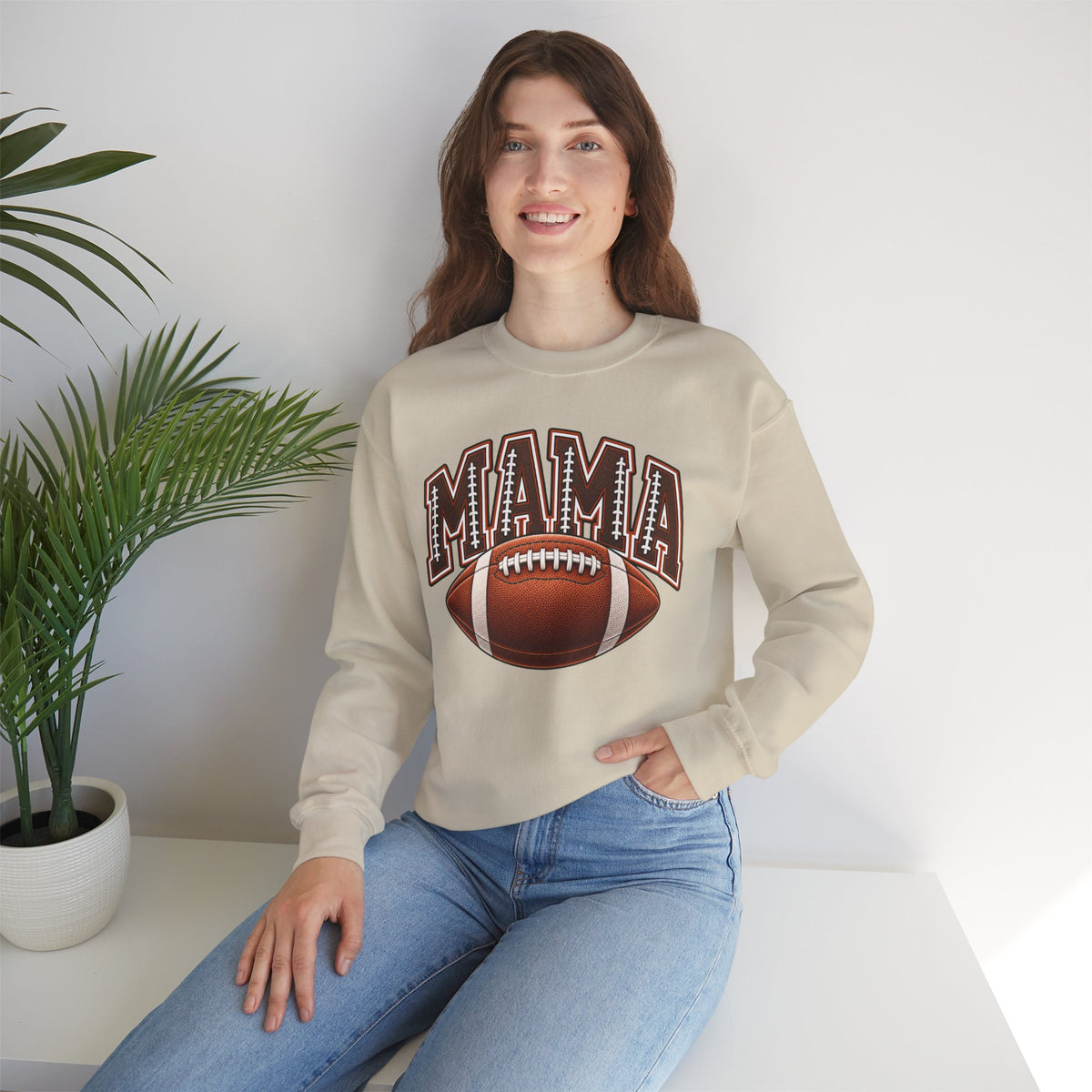 Mama Football Crewneck