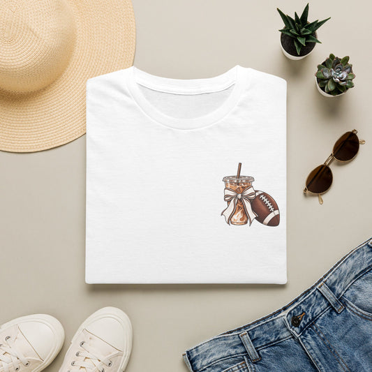 Football Mom Iced Coffee T-Shirt