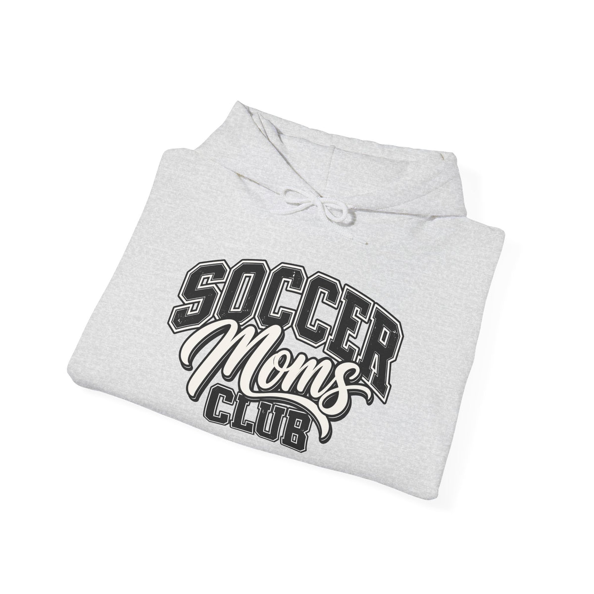Soccer Moms Club Hoodie — Vintage Athletic Mom Pullover