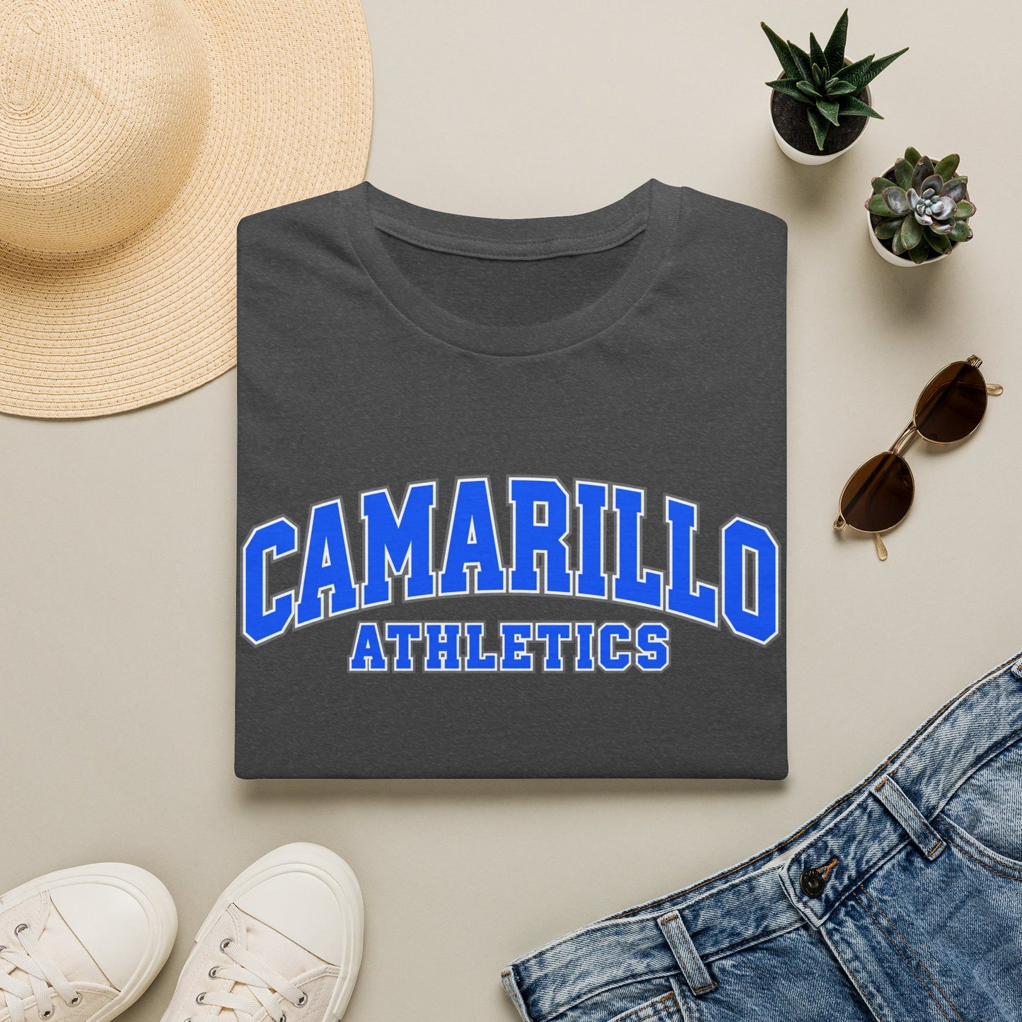 Camarillo Athletics T-Shirt — Classic Collegiate Crew Tee