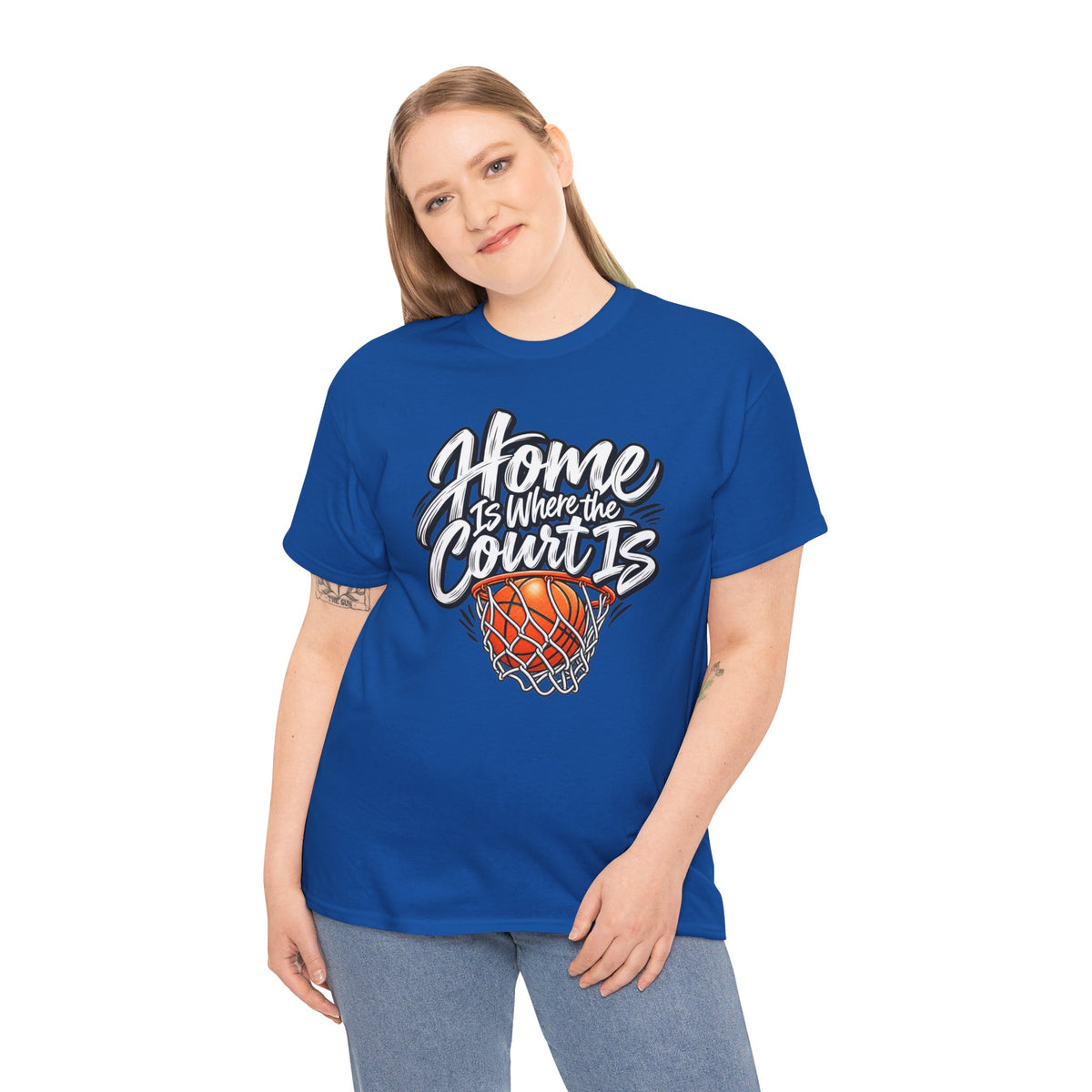 “Home Is Where the Court Is” Graphic Tee