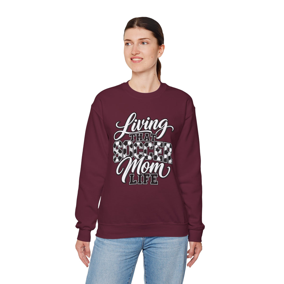 Living That Soccer Mom Life Sweatshirt