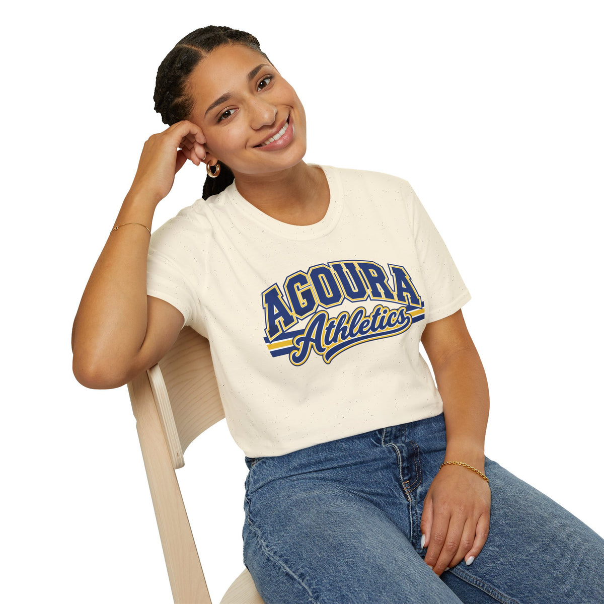 Agoura Athletics T-Shirt — Collegiate Varsity Logo Tee