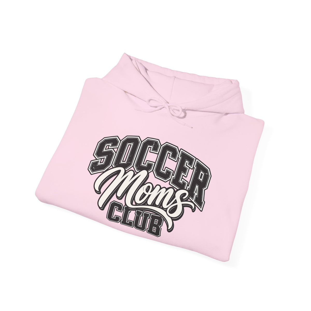 Soccer Moms Club Hoodie — Vintage Athletic Mom Pullover