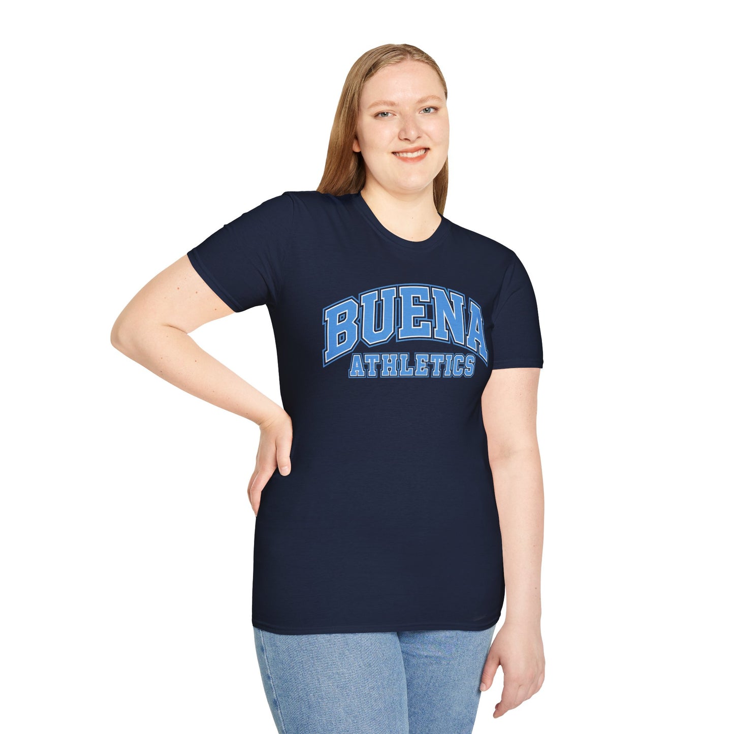 Buena Athletics T‑Shirt — Retro Collegiate Tee