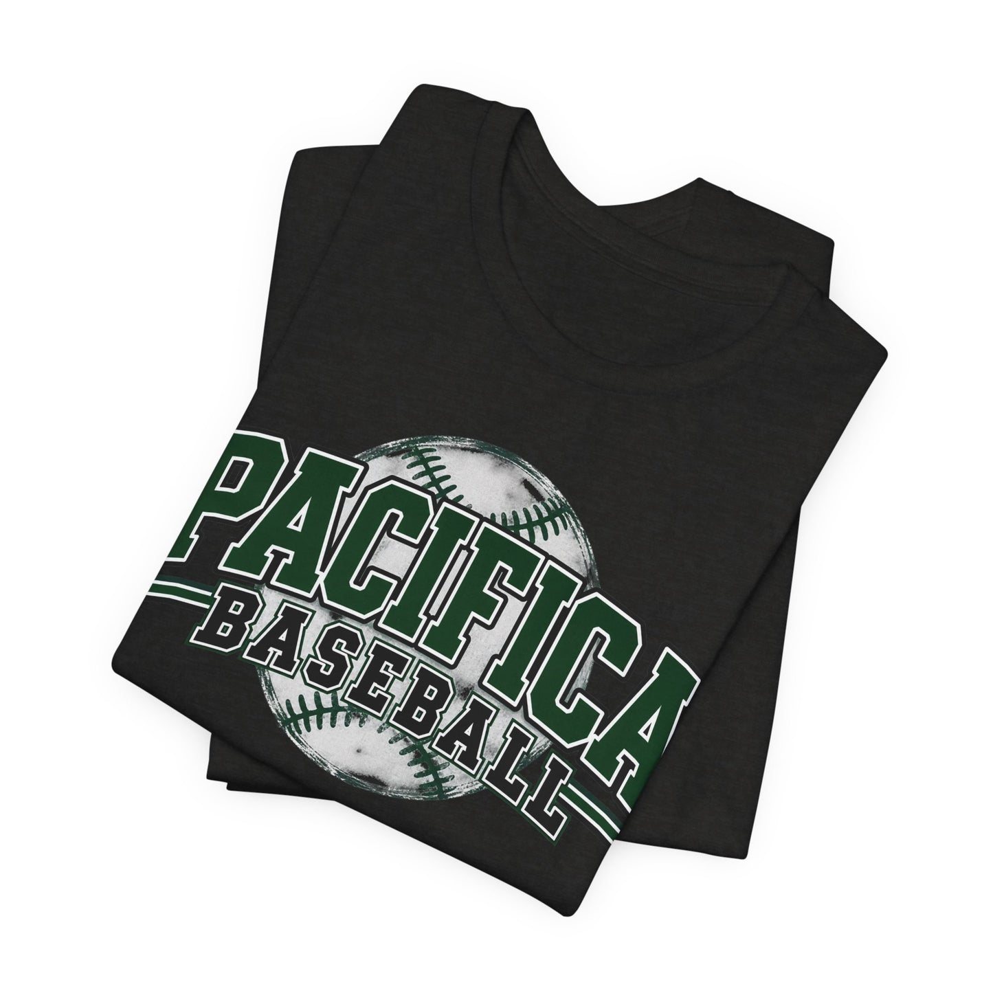Pacifica Baseball Tee - Vintage Baseball Logo T-Shirt