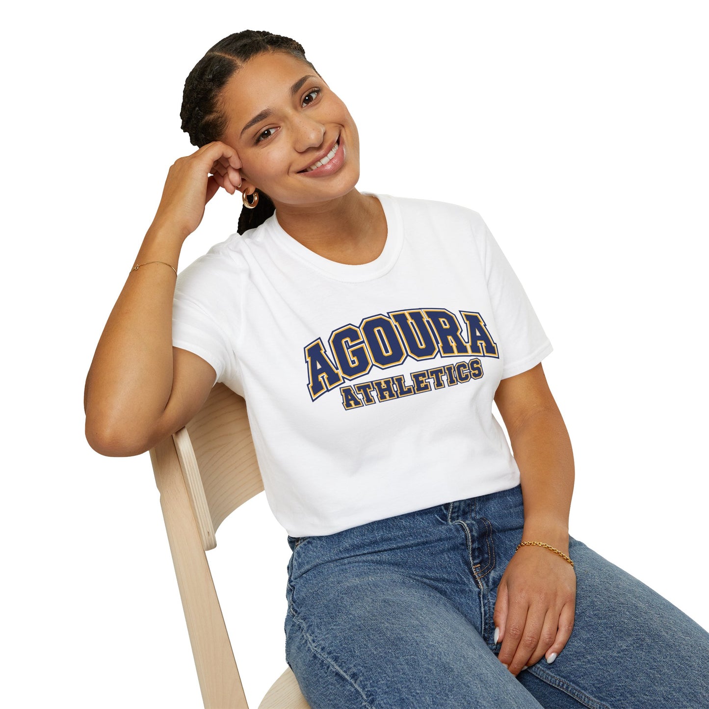 Agoura Athletics T-Shirt — Collegiate Varsity Logo Tee