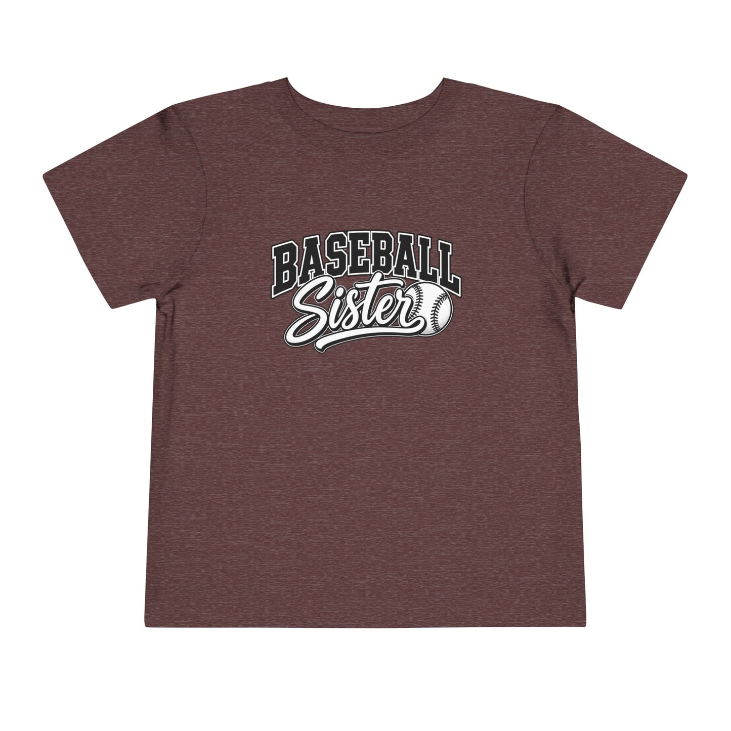 Baseball Sister Toddler Tee