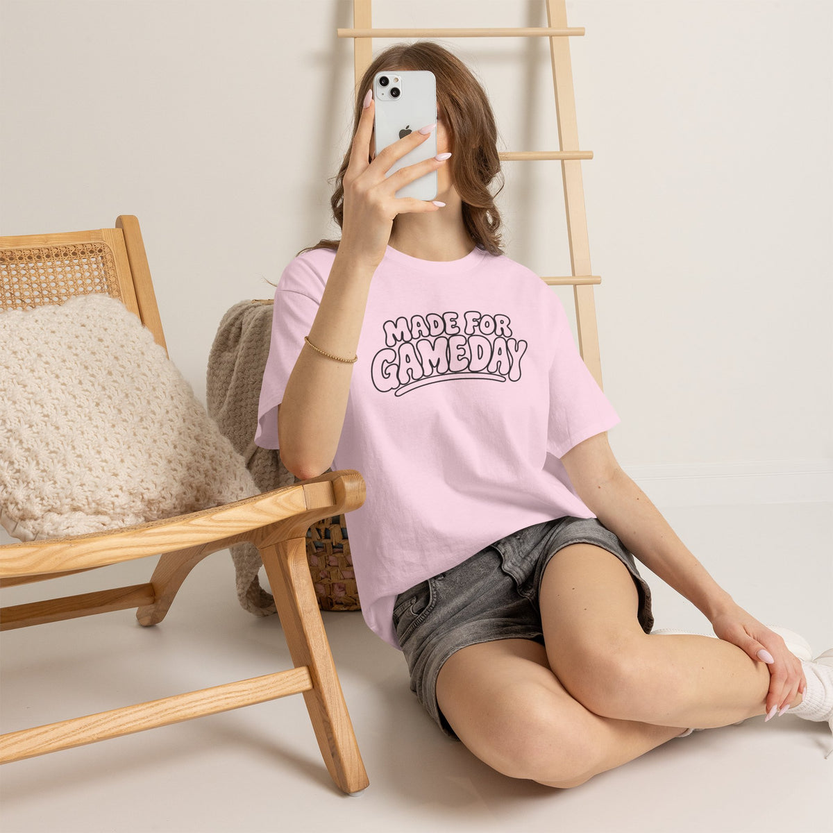 Made for Gameday Tee — Retro Sports Fan Graphic T‑Shirt
