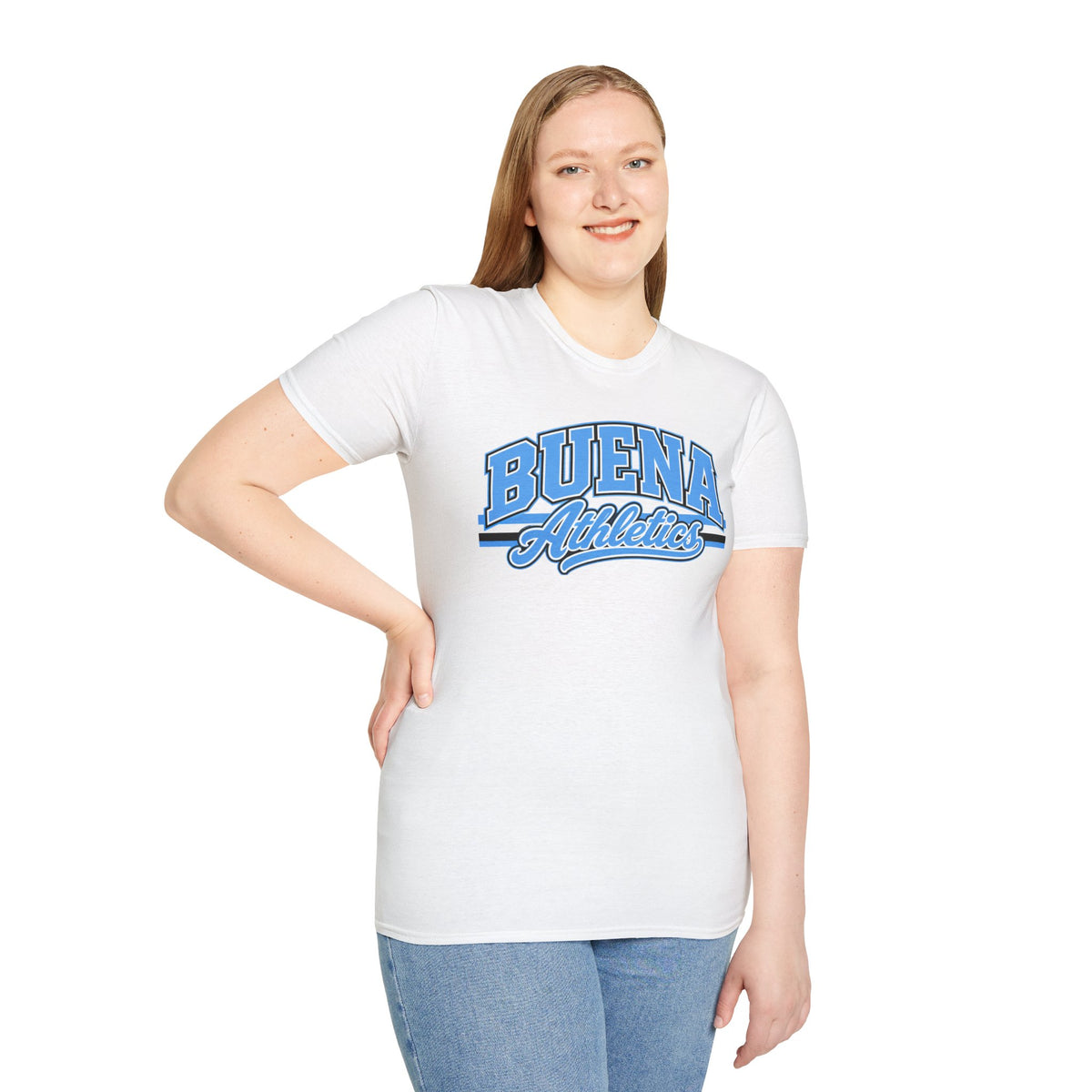 Buena Athletics T‑Shirt — Retro Collegiate Tee