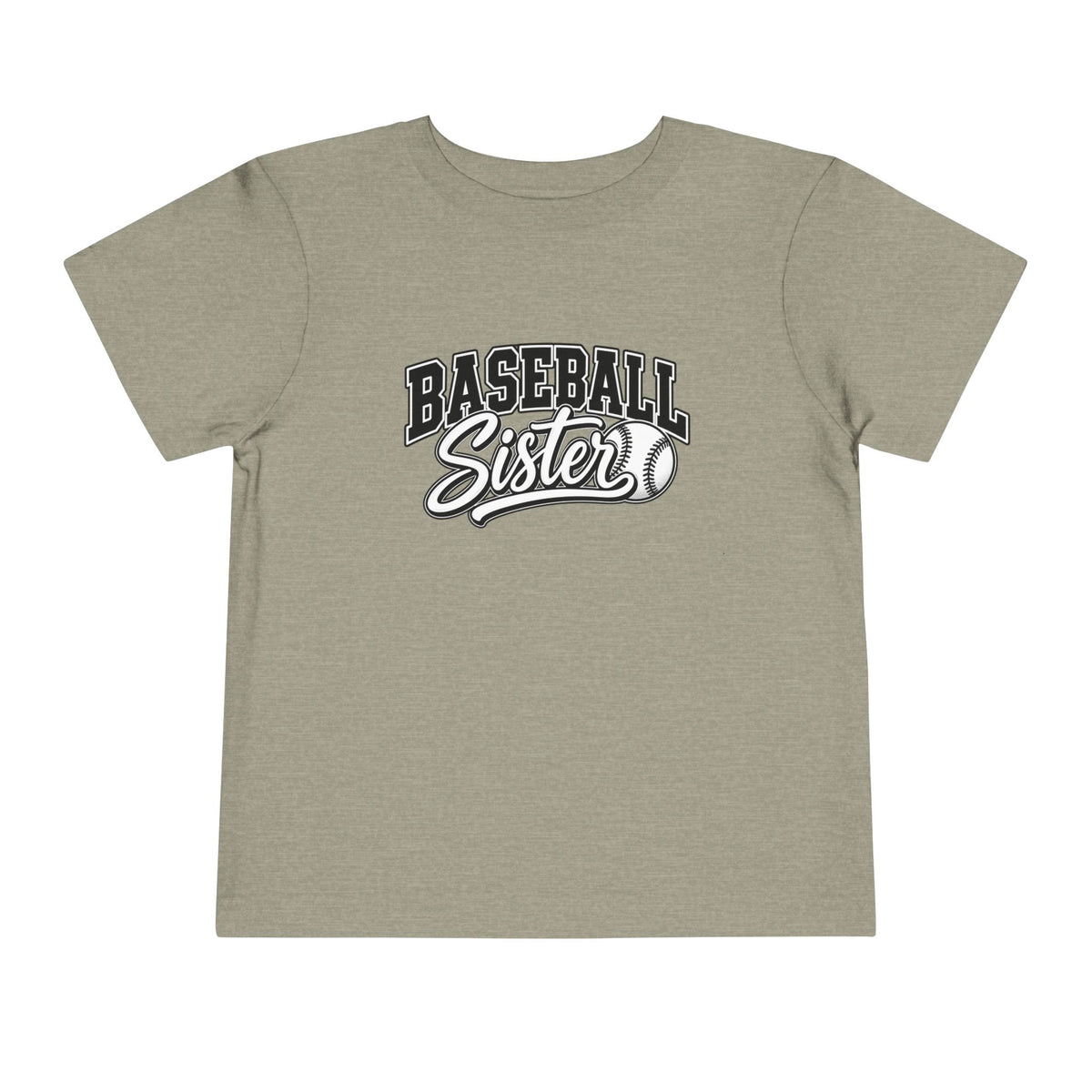 Baseball Sister Toddler Tee