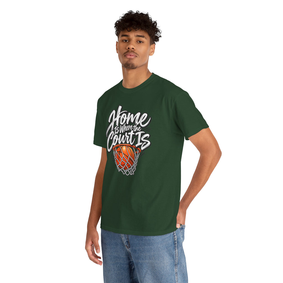 “Home Is Where the Court Is” Graphic Tee