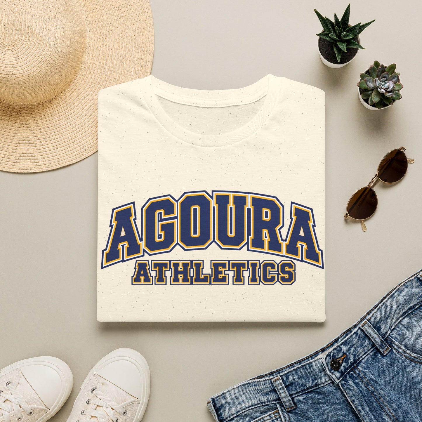 Agoura Athletics T-Shirt — Collegiate Varsity Logo Tee