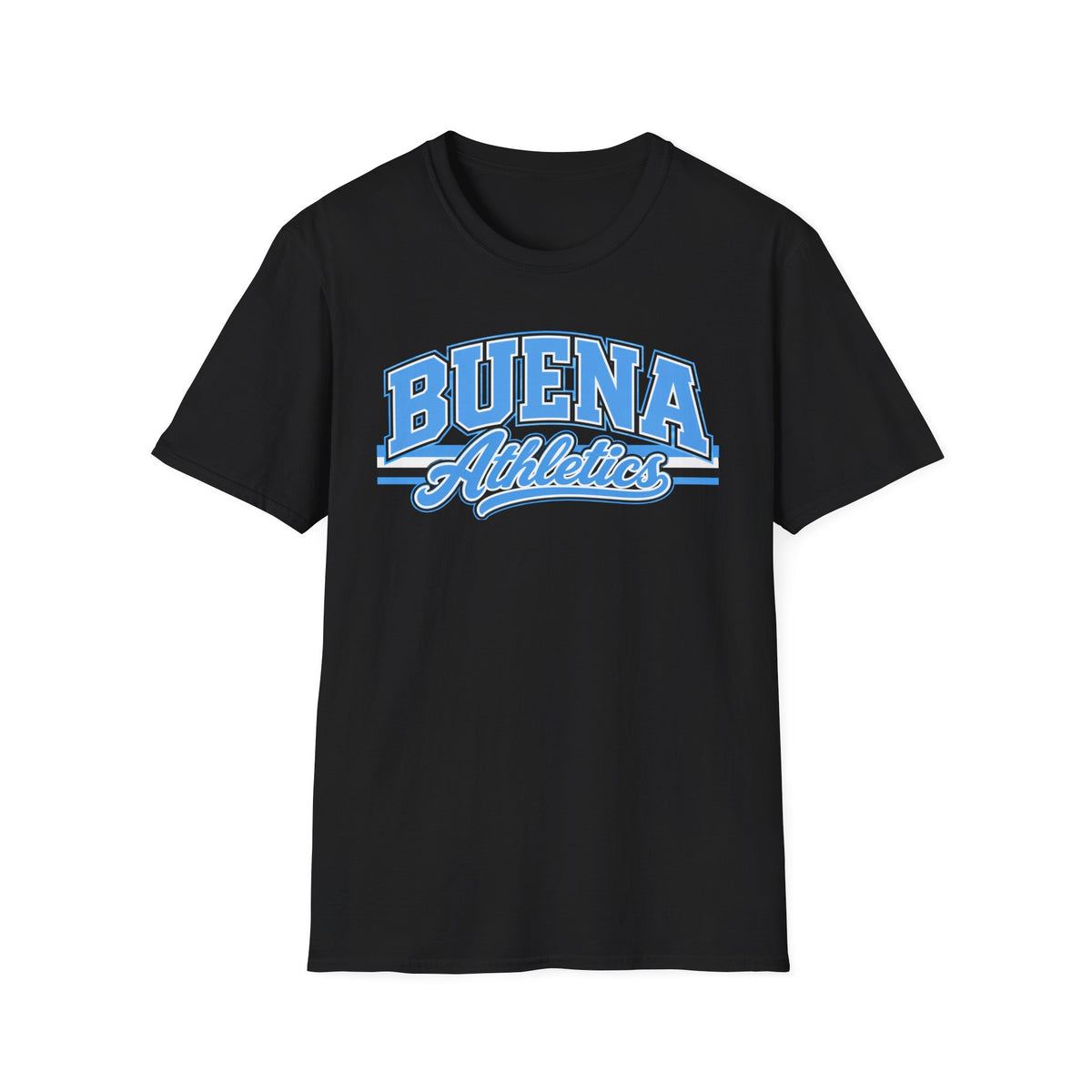 Buena Athletics T‑Shirt — Retro Collegiate Tee