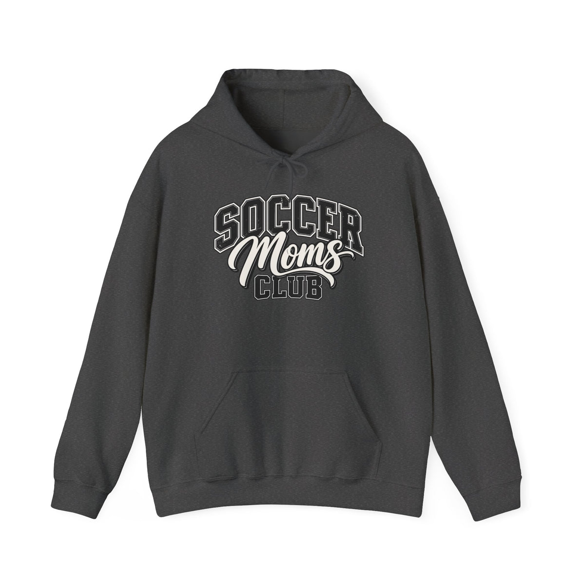 Soccer Moms Club Hoodie — Vintage Athletic Mom Pullover