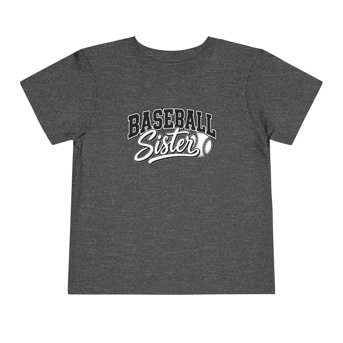 Baseball Sister Toddler Tee