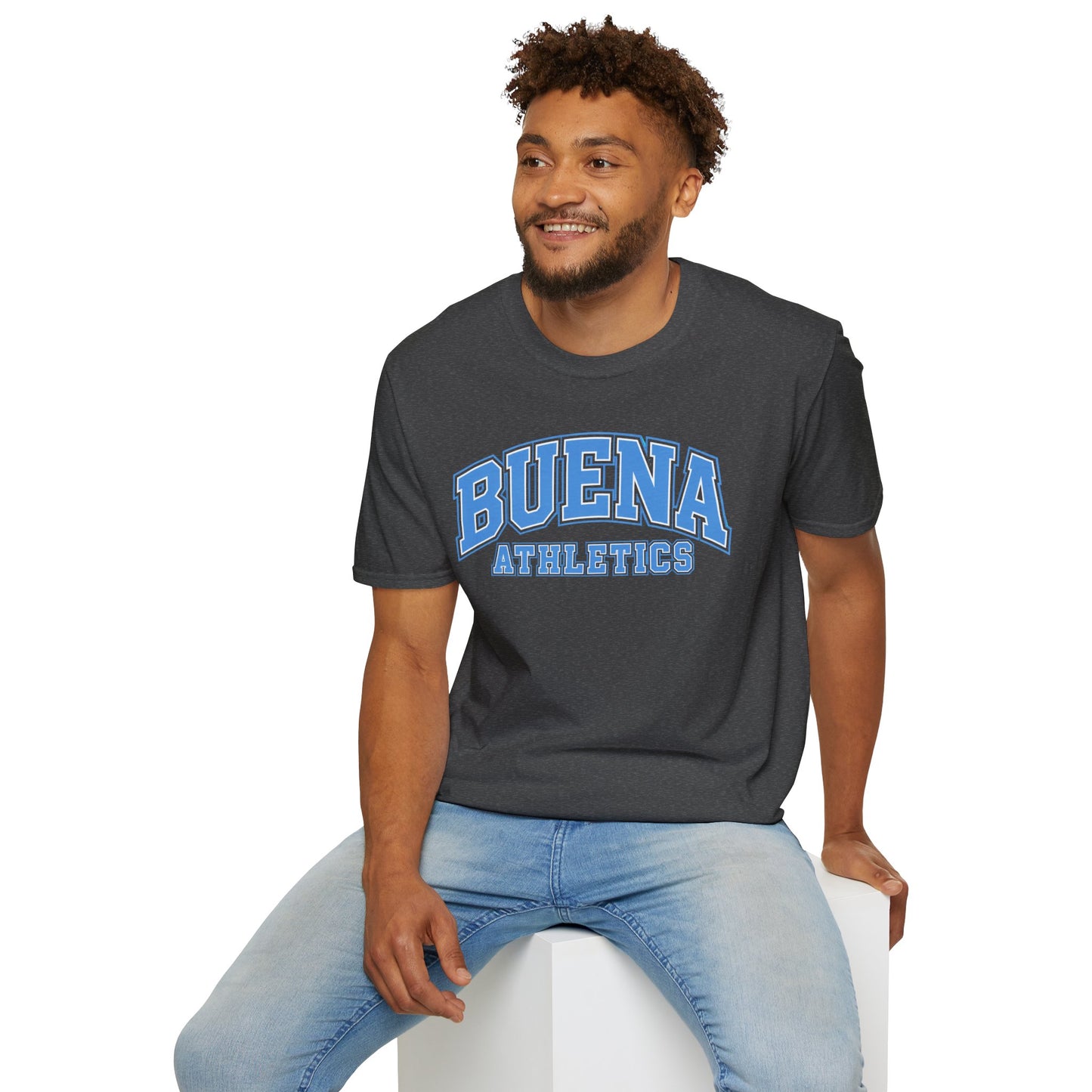 Buena Athletics T‑Shirt — Retro Collegiate Tee