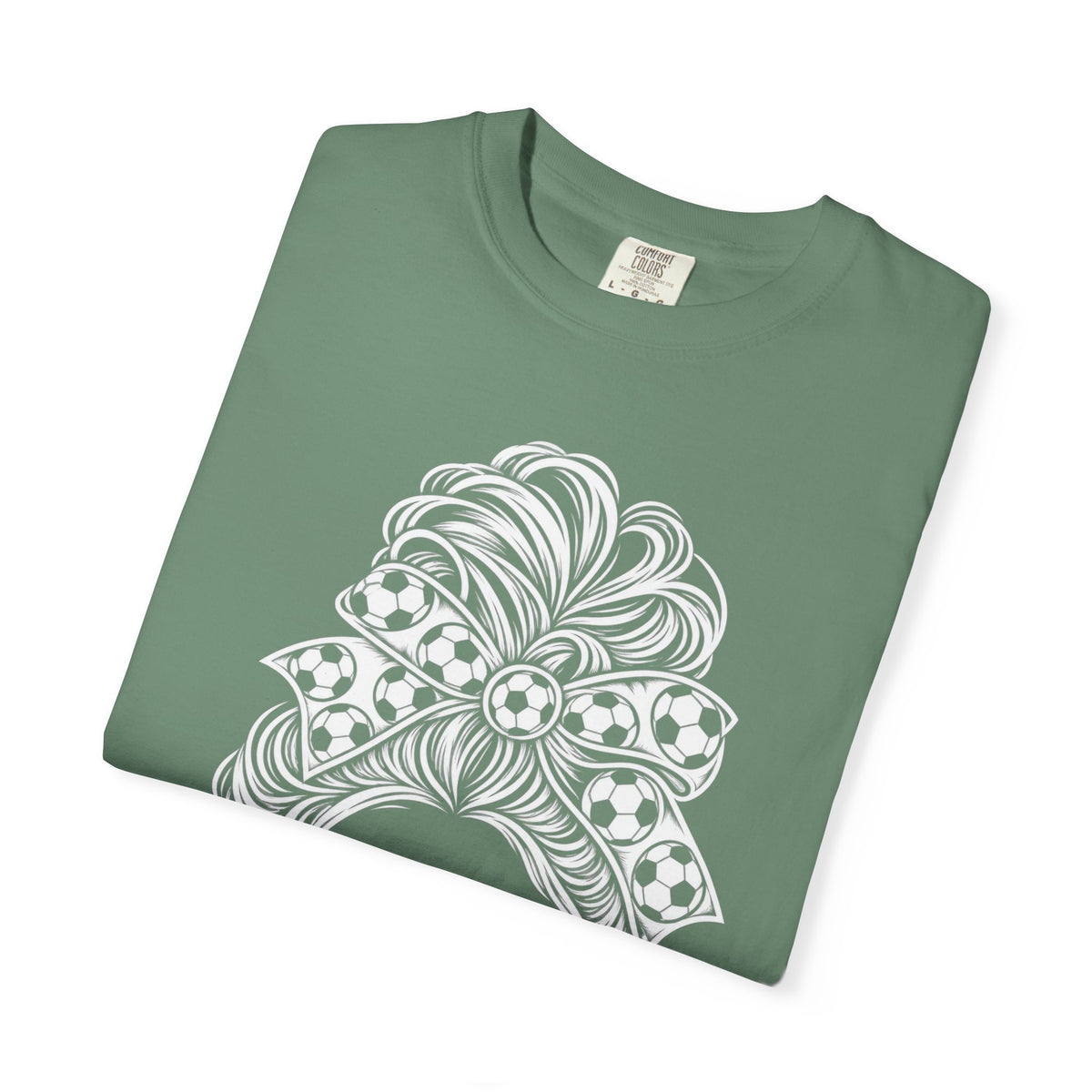 Messy Bun Mom Life T-Shirt — 'Ain't Nothin' But A Mom Thing' Soccer Graphic Tee