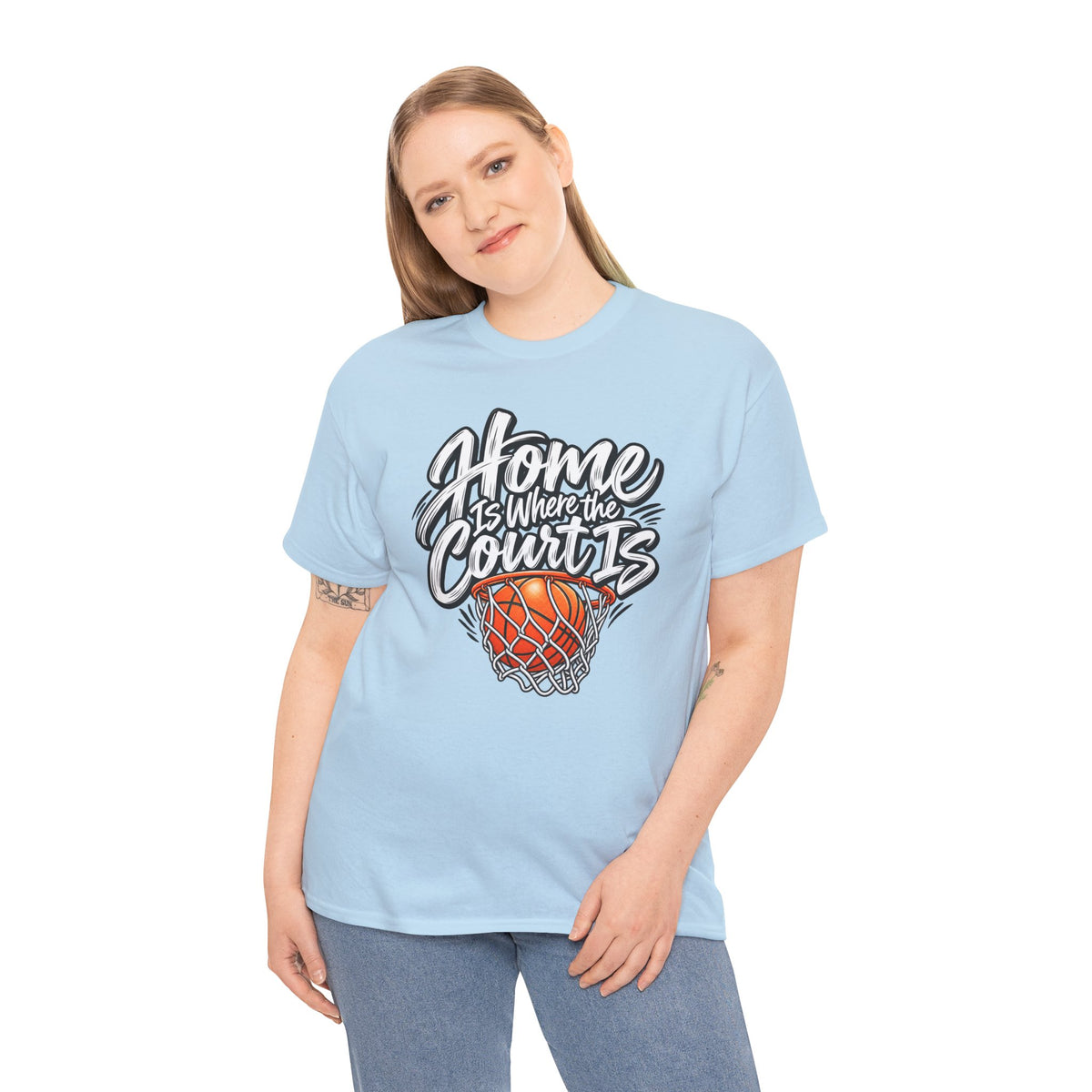 “Home Is Where the Court Is” Graphic Tee
