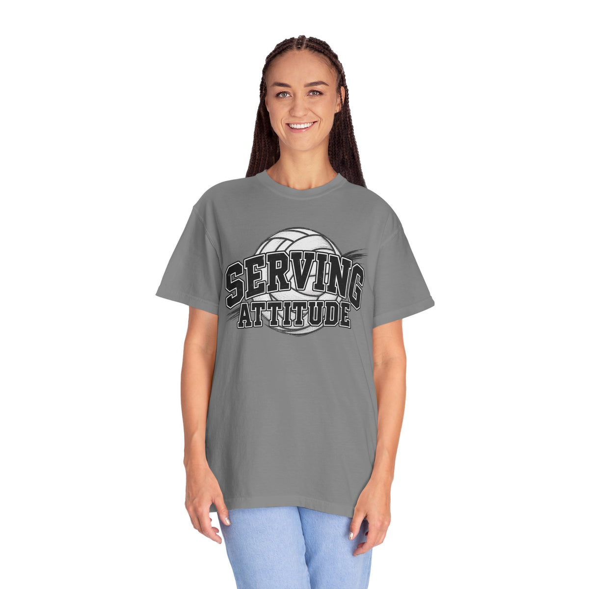 Serving Attitude Volleyball T-Shirt