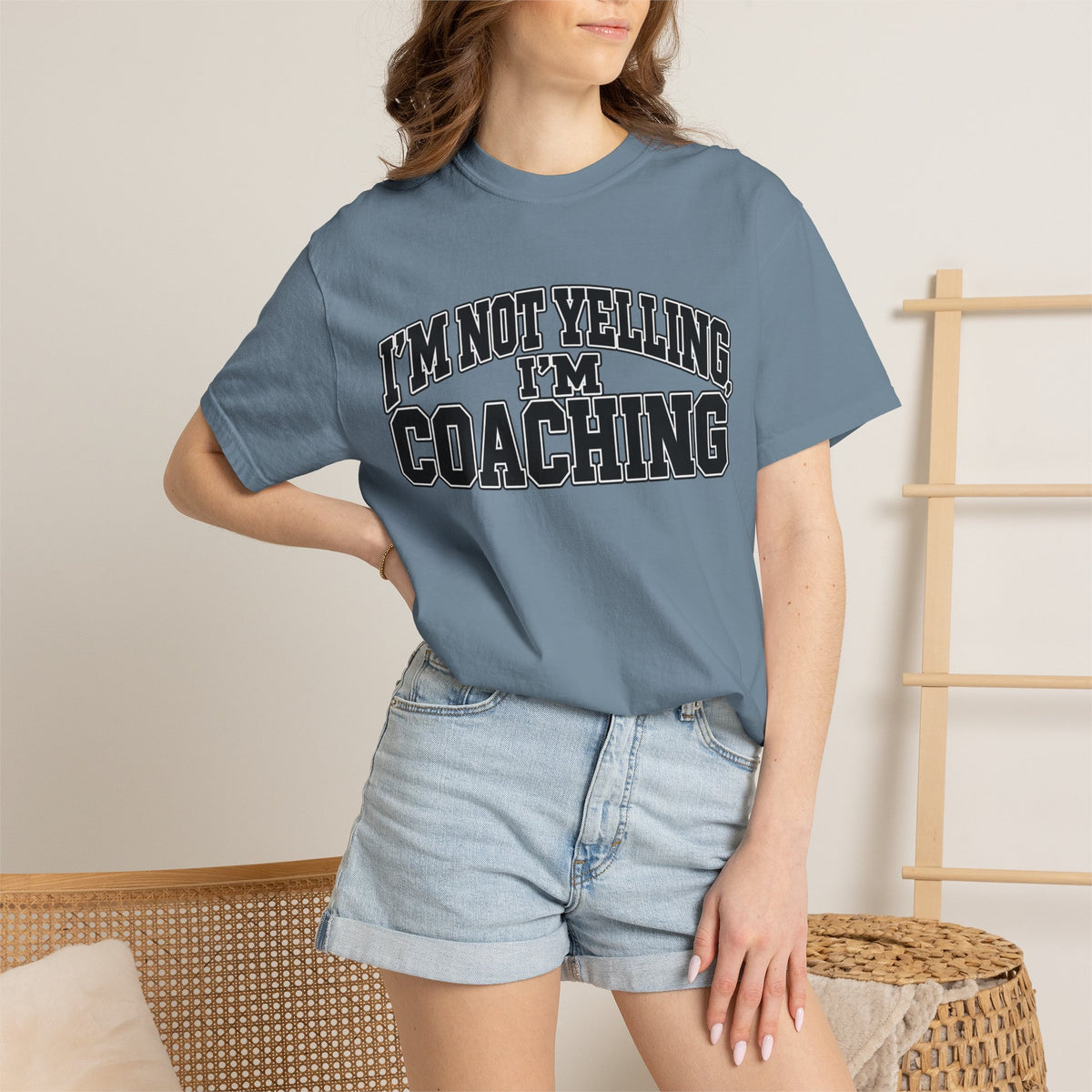 I'm Not Yelling I'm Coaching T-Shirt