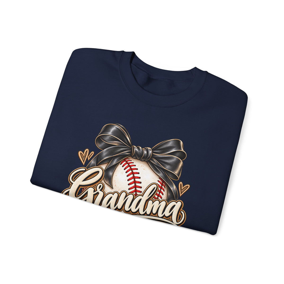 Grandma Loud and Proud Baseball Sweatshirt — Bow Softball Mom Gift
