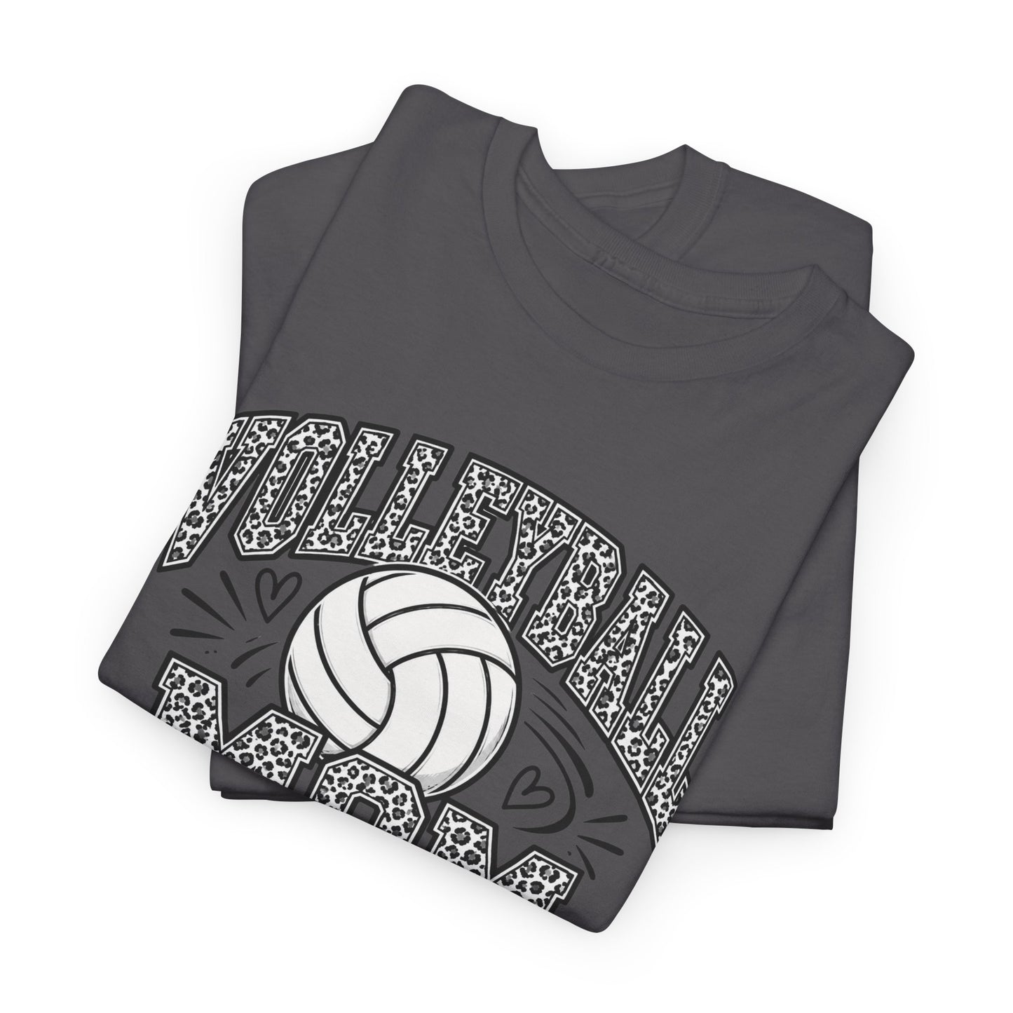 Volleyball Mom T-Shirt — Retro Volleyball Graphic Tee for Proud Moms
