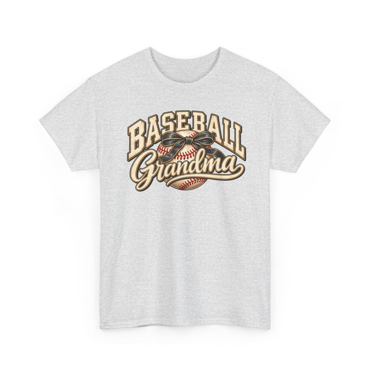 Baseball Grandma T-Shirt — Vintage Softball/Baseball Graphic Tee for Grandmothers