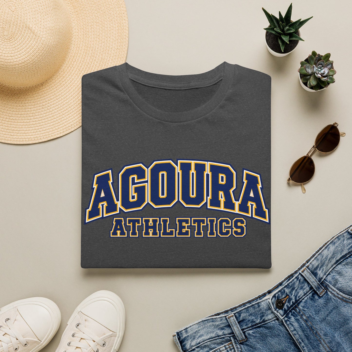 Agoura Athletics T-Shirt — Collegiate Varsity Logo Tee