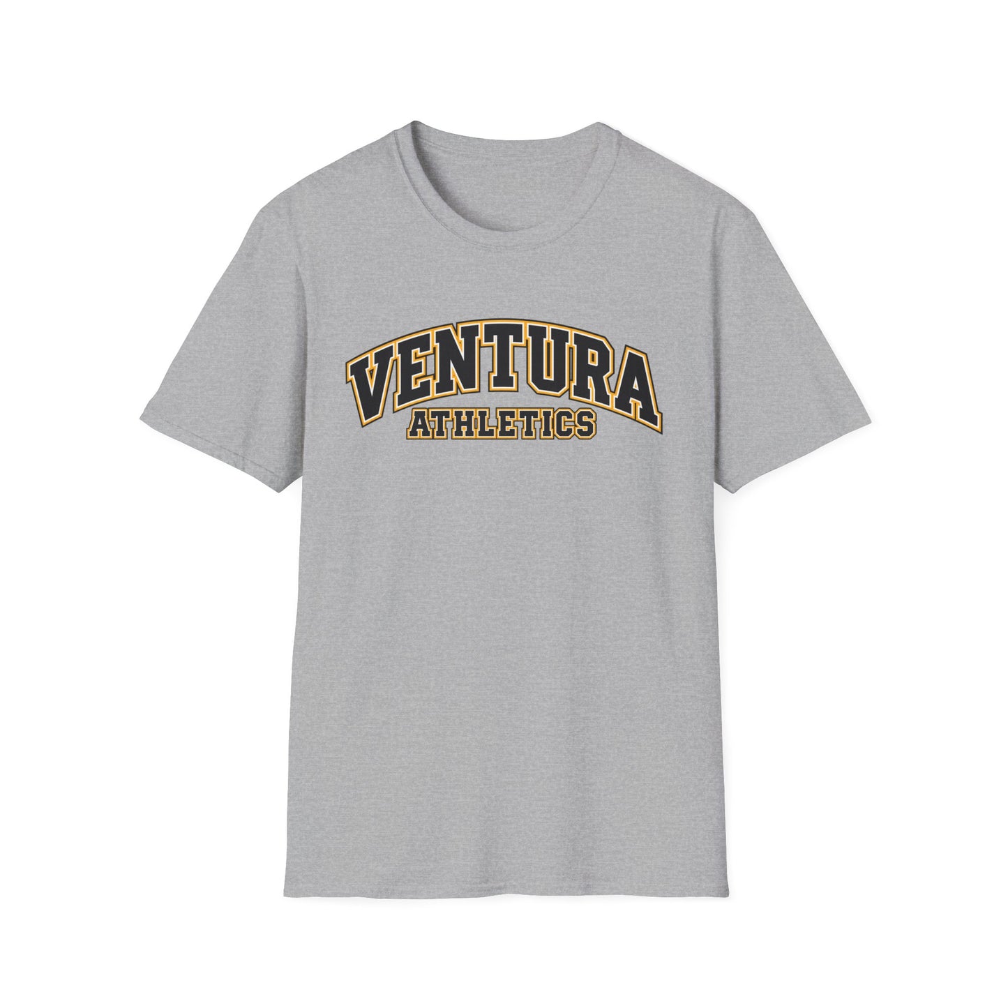 Ventura Athletics T-Shirt — Vintage Collegiate Crew Tee