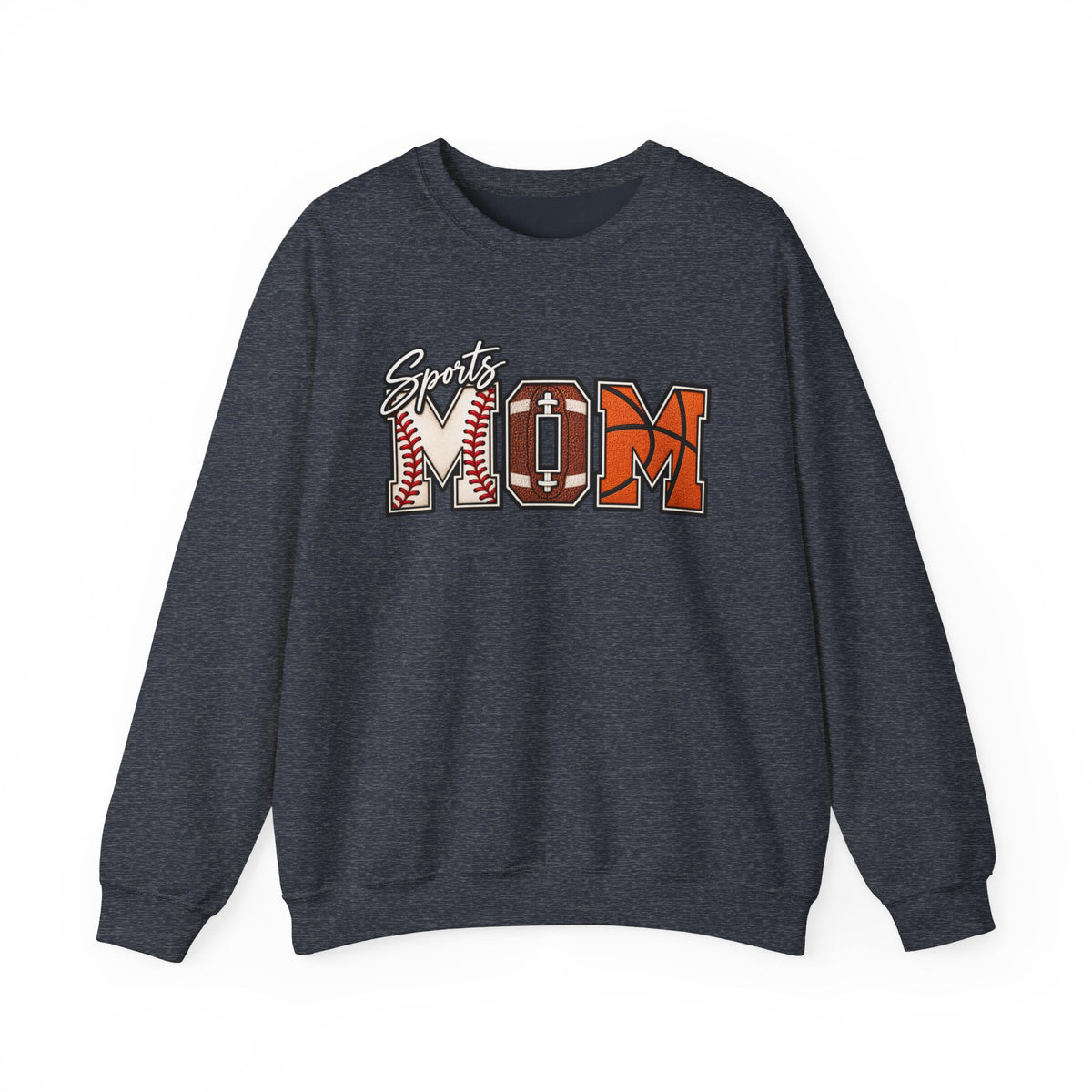 Sports Mom Crewneck Sweatshirt – Athletic Mom Graphic Pullover
