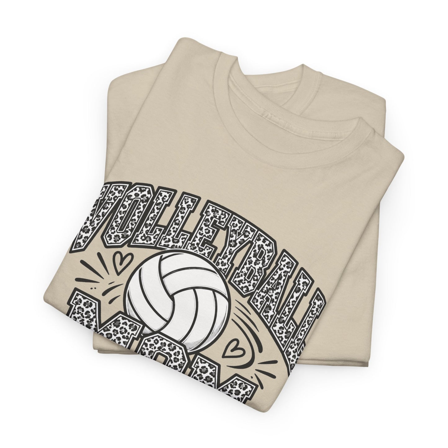 Volleyball Mom T-Shirt — Retro Volleyball Graphic Tee for Proud Moms