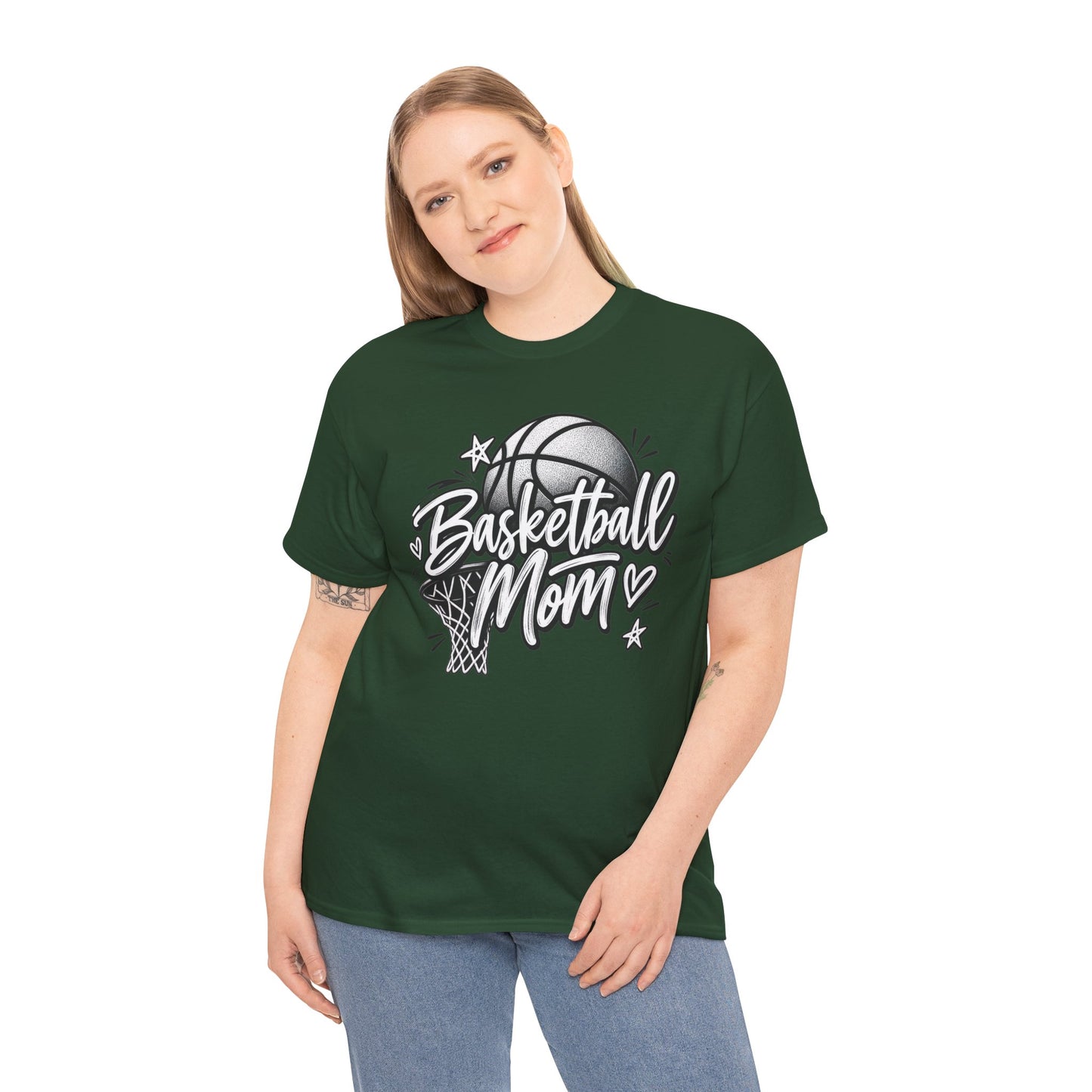Basketball Mom T-Shirt — Graphic Sports Mom Tee