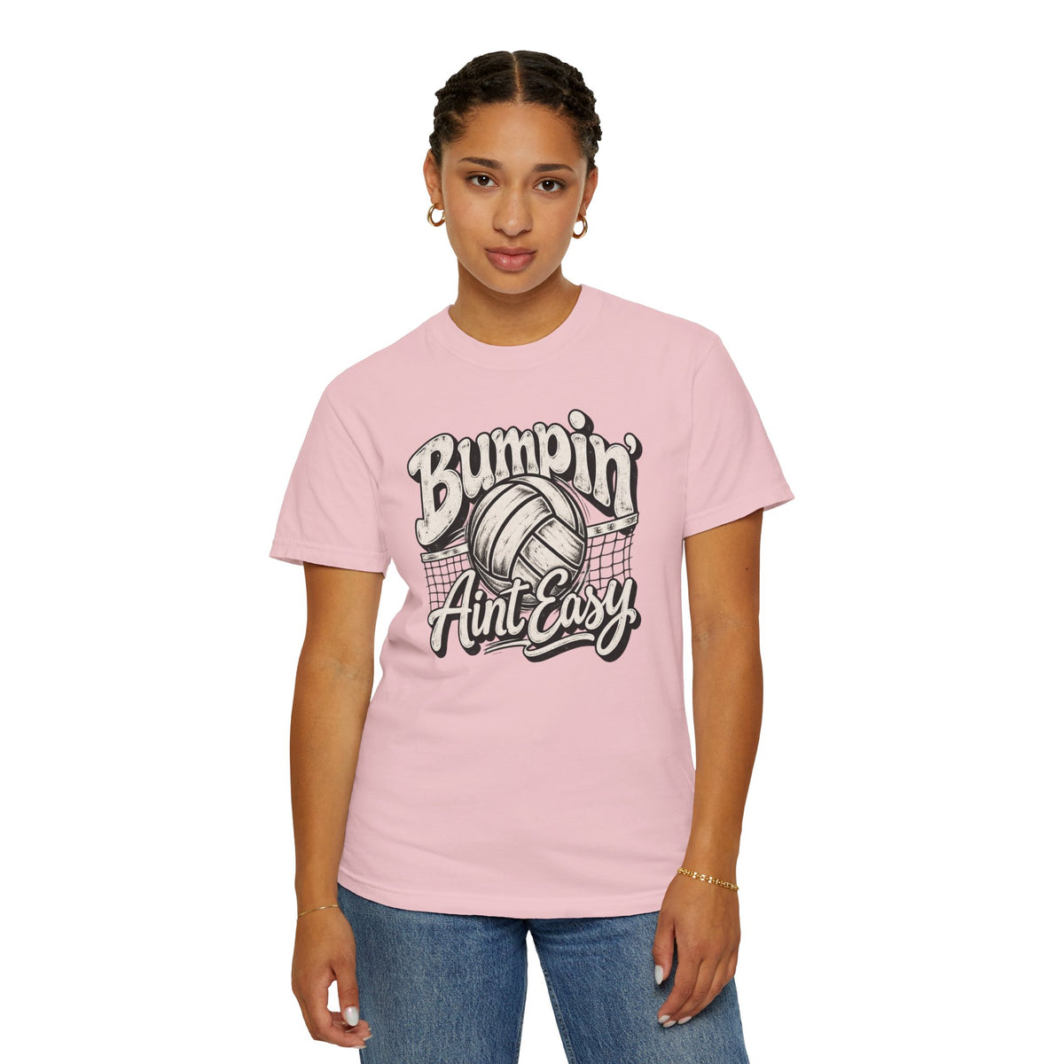 Bumpin' Ain't Easy Volleyball Tee