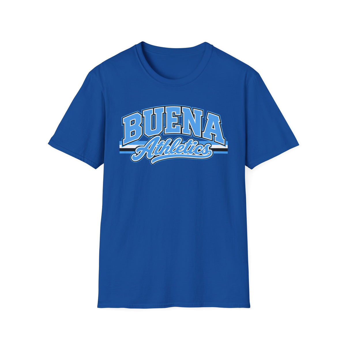 Buena Athletics T‑Shirt — Retro Collegiate Tee