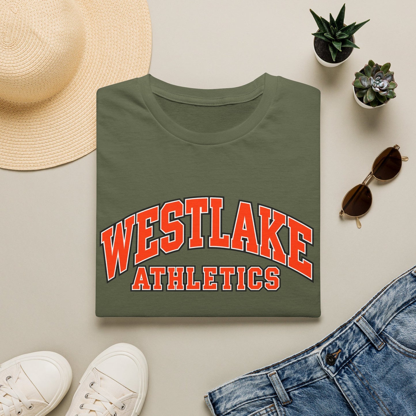 Westlake Athletics T-Shirt — Collegiate Vintage School Spirit Tee
