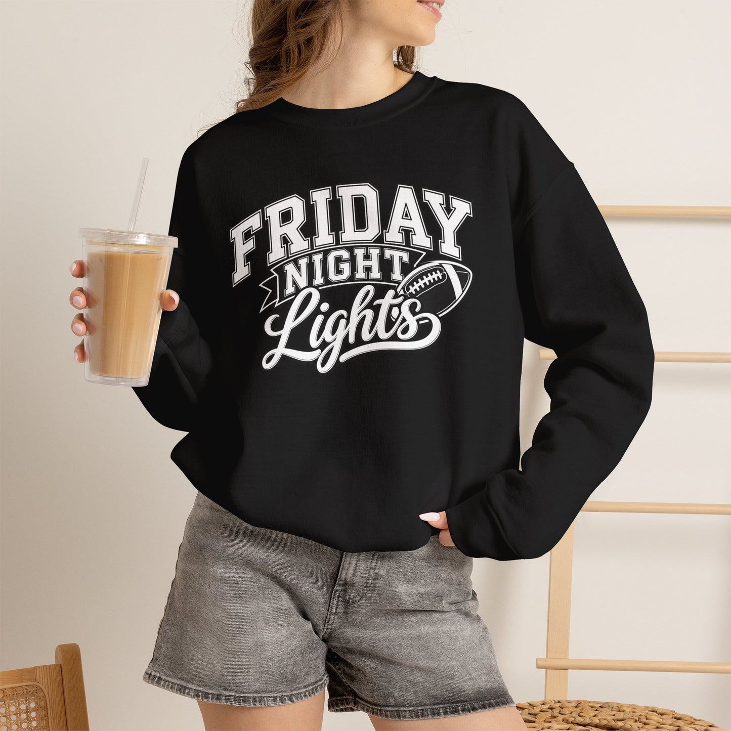 Friday Night Lights Football Crewneck Sweatshirt