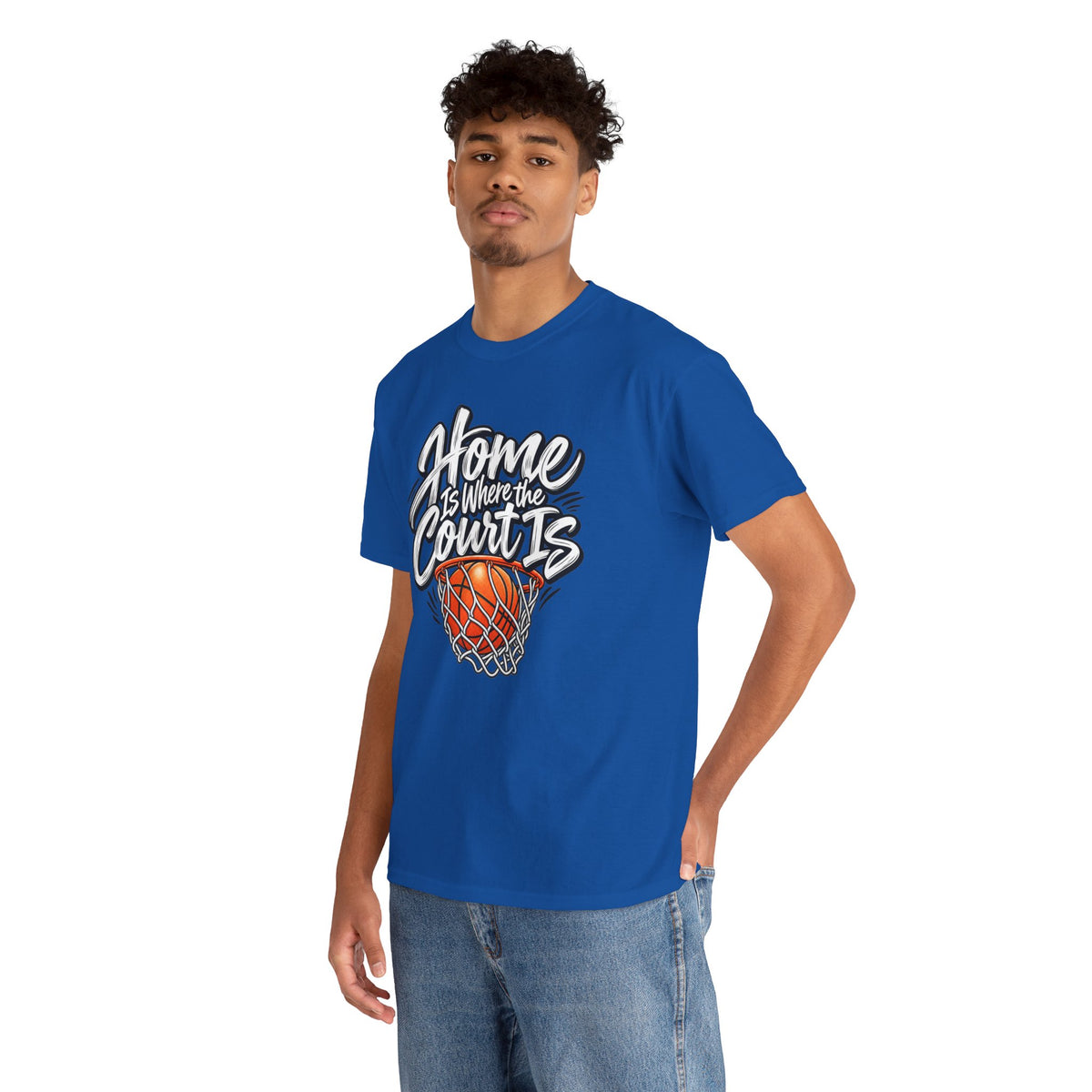 “Home Is Where the Court Is” Graphic Tee