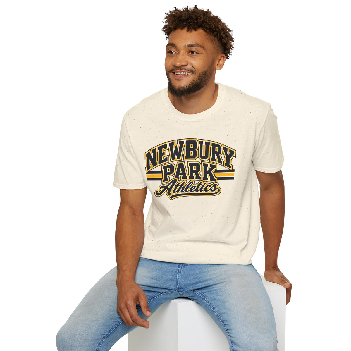 Newbury Park Athletics T‑Shirt — Vintage Collegiate Sports Tee