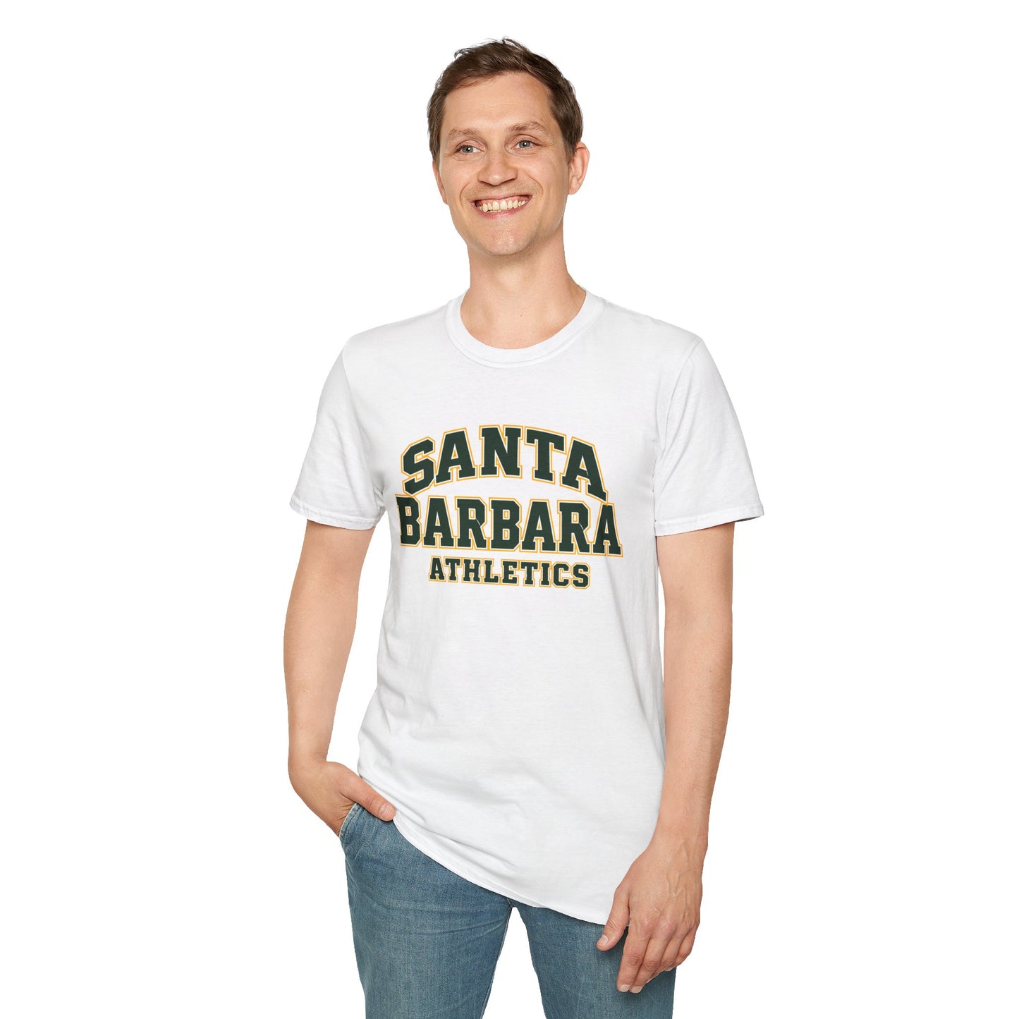 Santa Barbara Athletics T‑Shirt — Collegiate Vintage Campus Tee