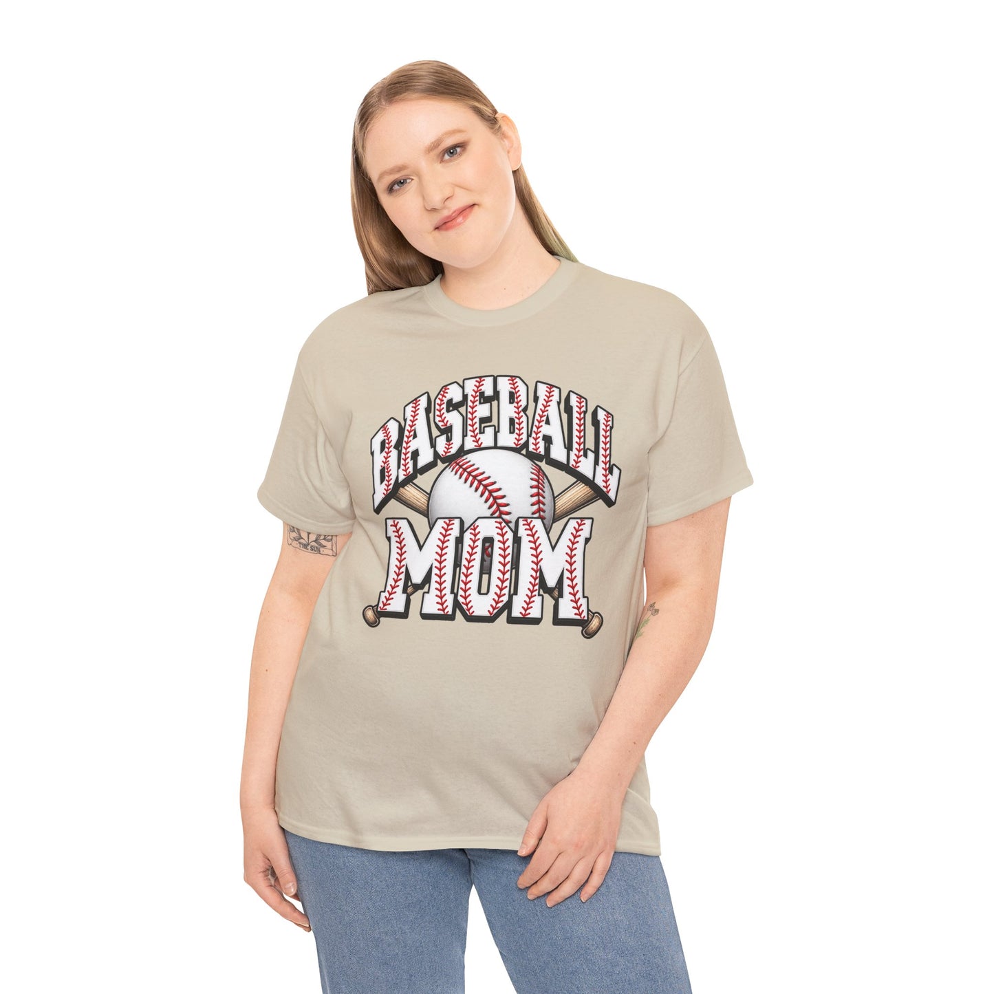 Baseball Mom T-Shirt – Retro Baseball Graphic Tee for Proud Moms