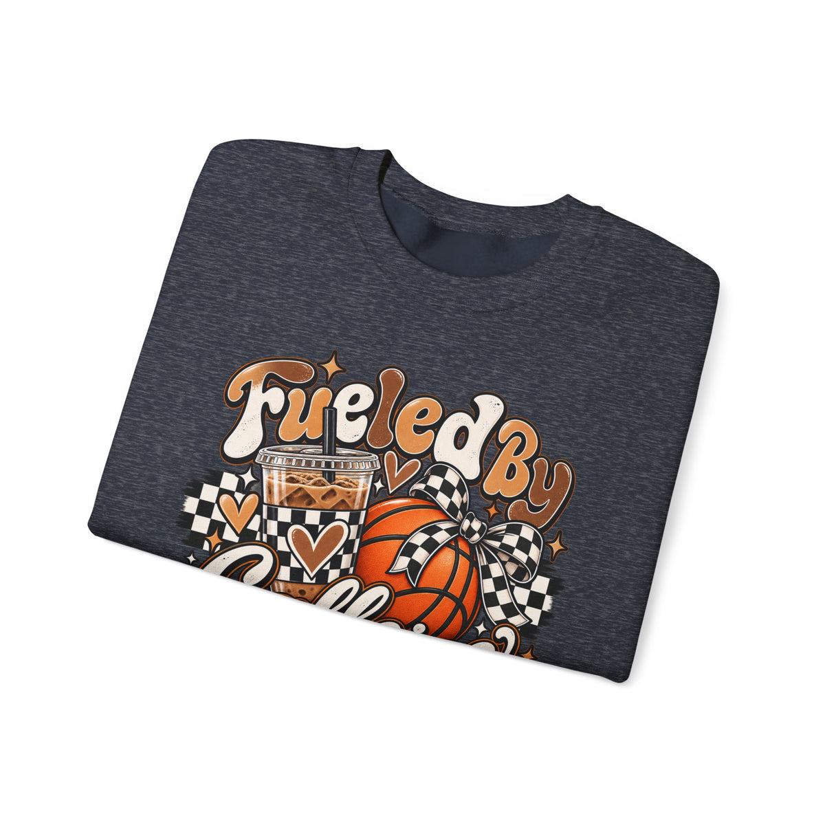 Heavy Blend™ Basketball Crewneck Sweatshirt