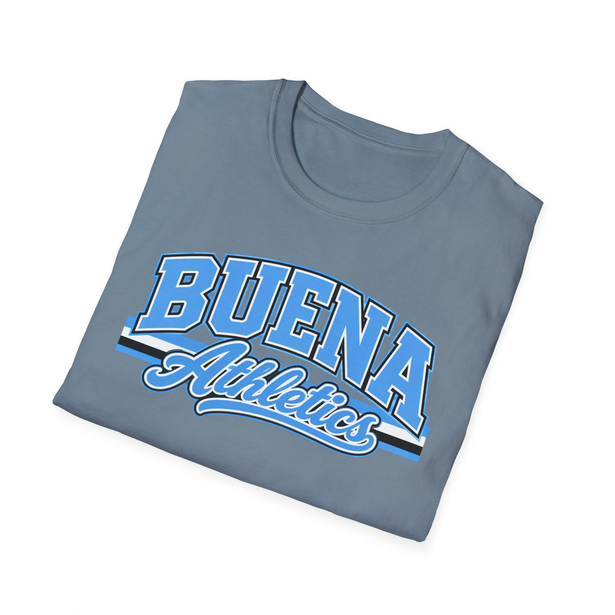 Buena Athletics T‑Shirt — Retro Collegiate Tee