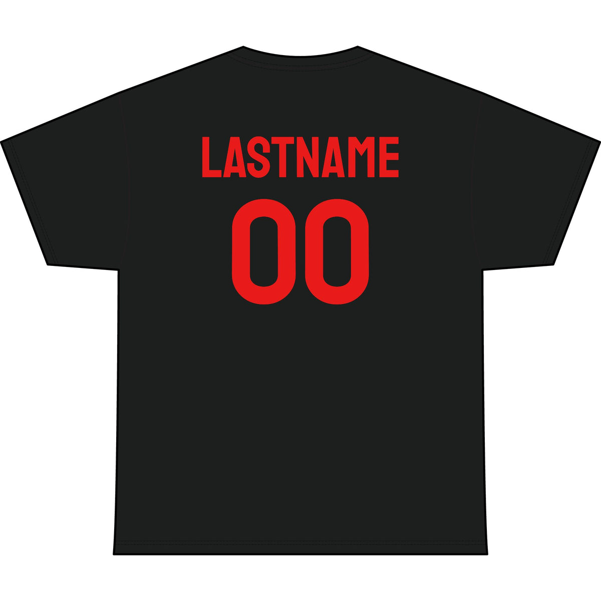 Outlaws National Baseball Softek Shirt-Personalize Back